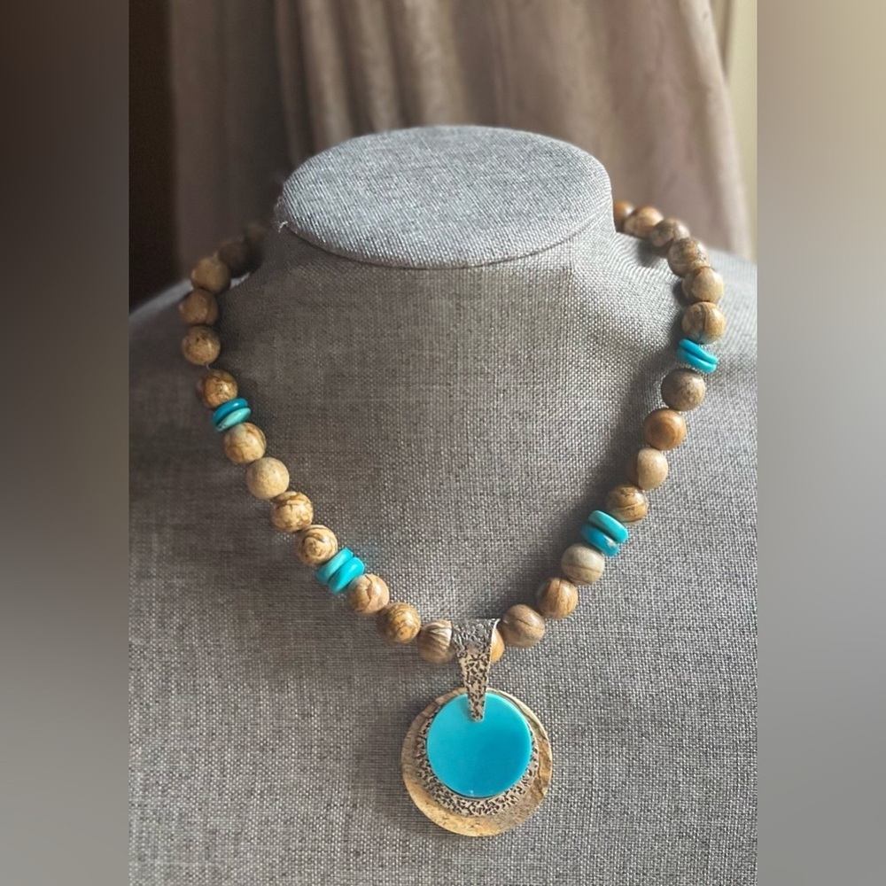Jay King Turquoise Bead Necklace